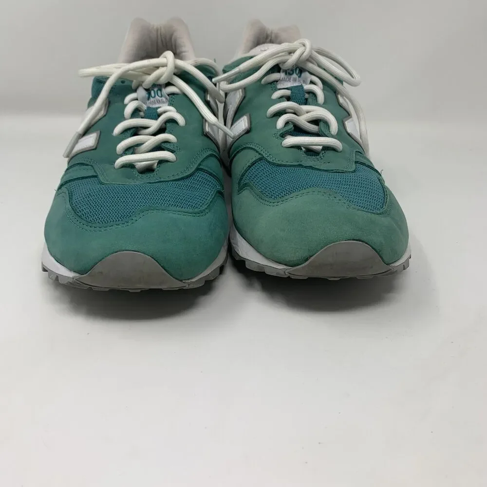 New Balance 1300 Shoes Mens Size 13D Green Made In USA Running Sneakers